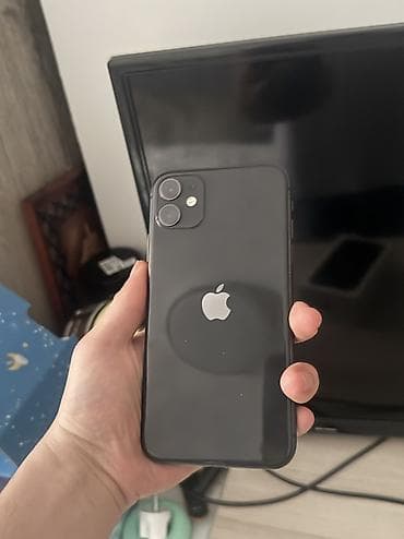 aifon 6s: IPhone 11, Новый, 64 ГБ, Jet Black, Защитное стекло, Наушники, Кабель, 84 % — 2