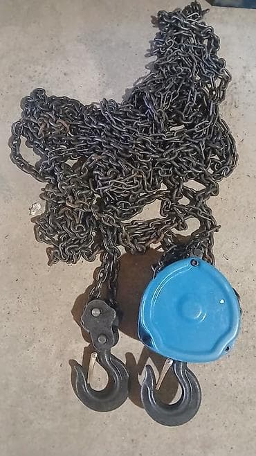 крюки: Ручная цепная таль HSZ-C - Тип: ручная цепная таль (chain block) - — 2