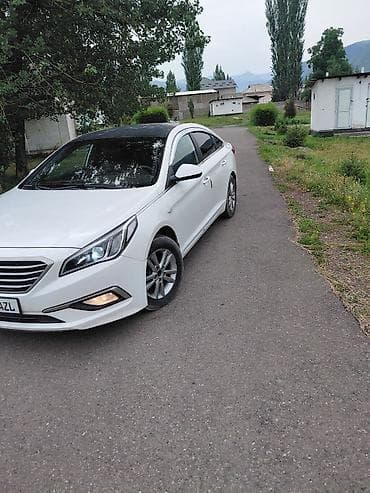 Транспорт: Hyundai Sonata: 2016 г., Автомат, Седан — 1
