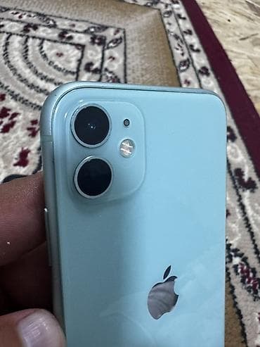 i5 3330: Apple iPhone 11, 128 GB АКБ 100% алмашкан. цвет Green (зелёный) — 3