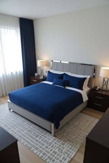 аренда дома на сутки бишкек: 1 комната, Душевая кабина, Постельное белье, Кондиционер — 1