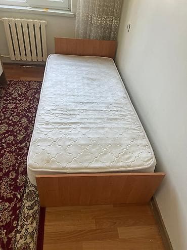 Балдар эмереги: Кровать односпальная от компании «Шатура», матрас покупали отдельно — 2