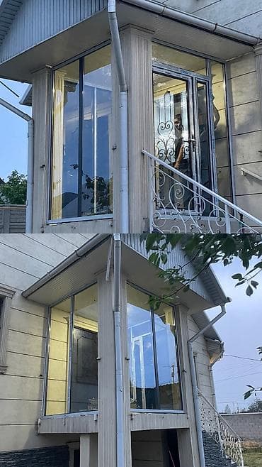 argus security systems: Алюминиевое окно на заказ, Тип окна: Панорамные, Декоративные особенности: Фрамуга, Бесплатная установка, В рассрочку — 2