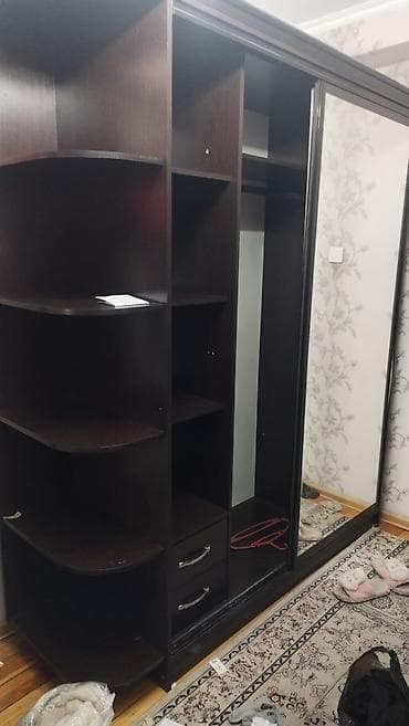 туалетная зеркало: Шкаф купе, С зеркалом, ЛДСП — 2