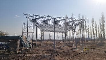 сколько стоит копка траншеи: Навесы, Ангары Арки,Полу аркиодно скатны навесы сварочны работы — 6