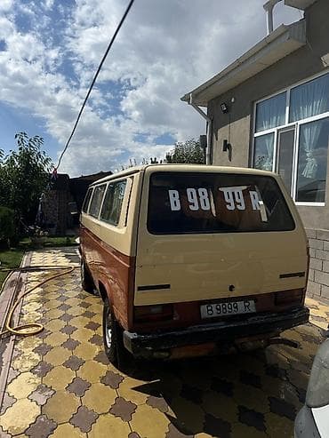 чехлы бу: Volkswagen Transporter: 1984 г., Бус — 4