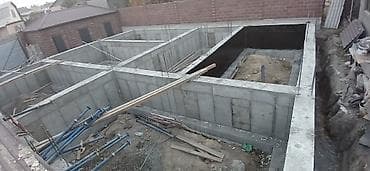 full construction: Монолитный железобетонный фундамент под частный дом/коттедж. - Тип — 5
