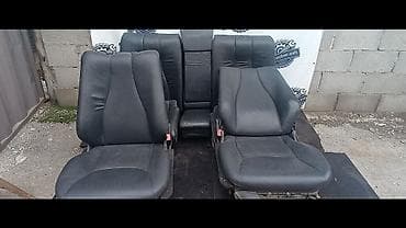 Комплект сидений, Кожа, Mercedes-Benz 2002 г., Б/у, Оригинал, Германия
