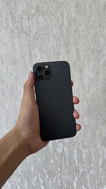 IPhone 12 Pro Max, Б/у, 256 ГБ, Черный, 78 % — 2