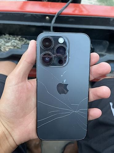 IPhone 14 Pro, Б/у, 128 ГБ, Черный, 82 %
