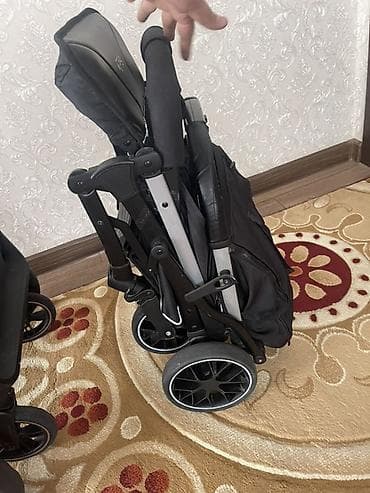 чемодан коляска: Коляска, Другой бренд, цвет - Черный, Б/у, Самовывоз, Платная доставка — 7