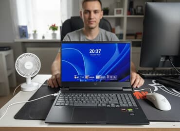 victus: Ноутбук, HP, AMD Ryzen 5, 15.6 ", Новый, Игровой, память NVMe SSD — 1