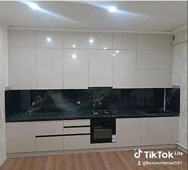 аламедин мебель: Ашкана гарнитуру, түсү - Ак, МДФ — 5