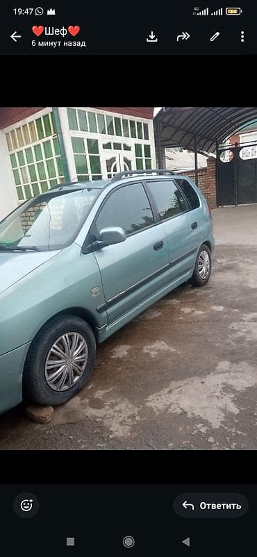 Mitsubishi Space Star: 2002 г., 1.6 л, Кол менен иштөөчү, Бензин, Бус — 3