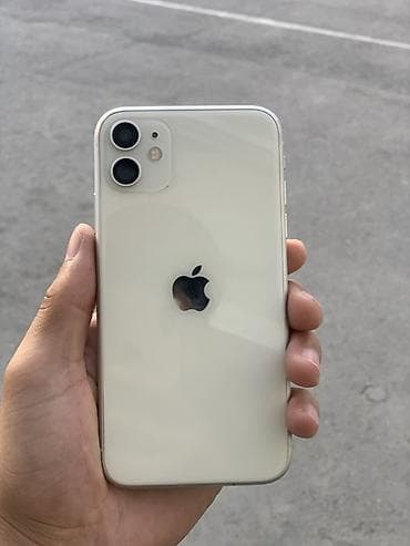 айфон 11 обычный: IPhone 11, белый цвет - Дисплей 6.1", Liquid Retina HD - Две основные — 1