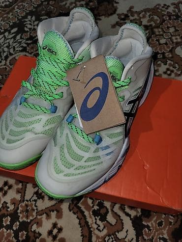 Мужская обувь: Мужские кроссовки, 40.5, Asics, Новый, цвет - Белый, Самовывоз — 2