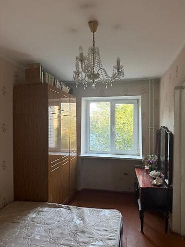 Батирлер: 2 бөлмө, 42 м², 9-мкр Хрущевка, 3 кабат, Ремонт талап кылынат — 10