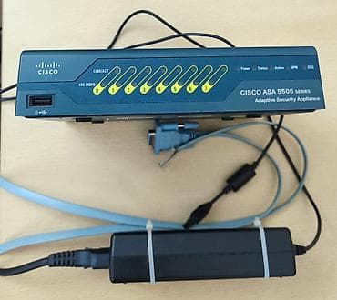 Cisco ASA 5505 (2шт) В комплекте блок питания и консольный кабель у