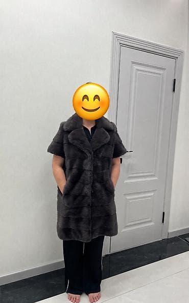 фасоны дубленок: Шуба, По колено, Китай, Трансформер, L, XL — 1