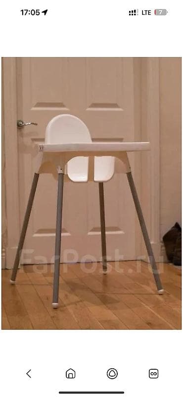 Продукты питания: Детский стульчик для кормления с подносом - Компактная модель со — 4