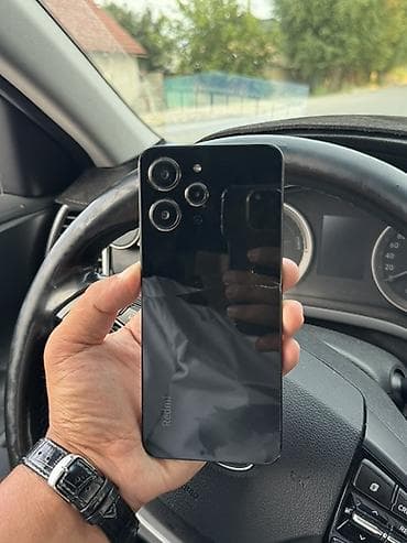 Техника жана электроника: Redmi, Redmi 12, Колдонулган, 128 ГБ, түсү - Кара, 2 SIM — 2