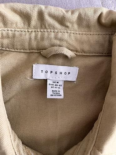 джинсовый: Короткая куртка Topshop - Бренд: Topshop - Размер по бирке: UK M (EUR — 2