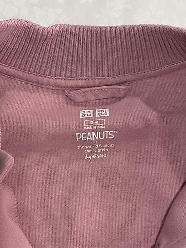 Балдар дүйнөсү: Детский бомбер UNIQLO x Peanuts (Snoopy & Woodstock) - Размер — 1