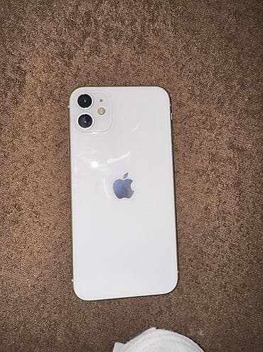 IPhone 11, Б/у, 64 ГБ, Белый, 80 %