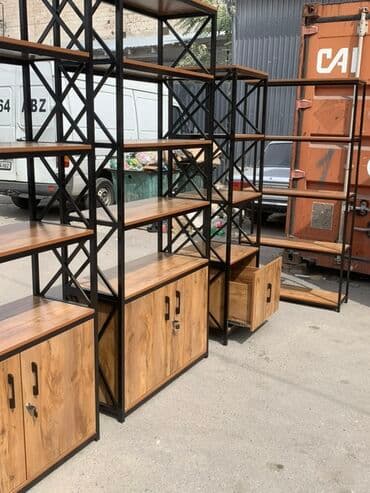 оборудование для бутика: Стеллаж Для игрушек, Лофт, 2000 см * 1000 см * 380 см, 
Новый — 76