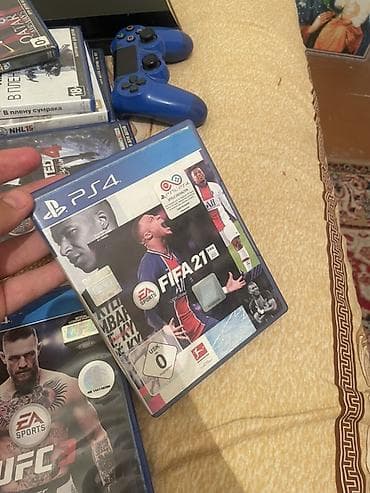 продам игровой пк: PlayStation 4 (первая версия, черный корпус) + диски Отдаю диски — 9