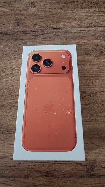 IPhone 17 Pro Max, Новый, 256 ГБ, Оранжевый, Коробка