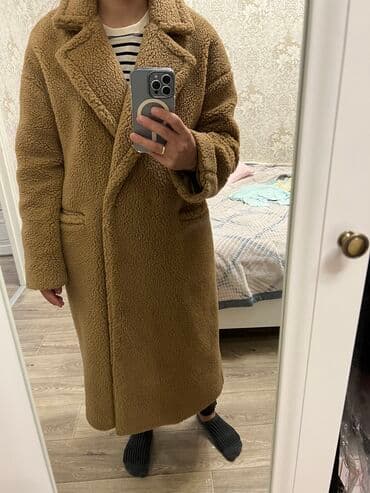 Пальто: Продаю тедди от Kontatto Италия размер М состояние идеальное пару — 1