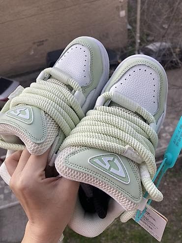 кроссовка ролик: Мужские кроссовки, 38, Новый, цвет - Зеленый — 5