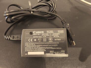 5d mark 2: Зарядное устройство Canon CB-2LTE - Оригинальное сетевое зарядное — 1