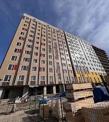 4: 3 комнаты, 63 м², Городская больница №4 (ул. Айни) Элитка, 6 этаж, ПСО (под самоотделку) — 1