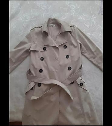 Плащ, Тренчкот, Двубортная модель, S