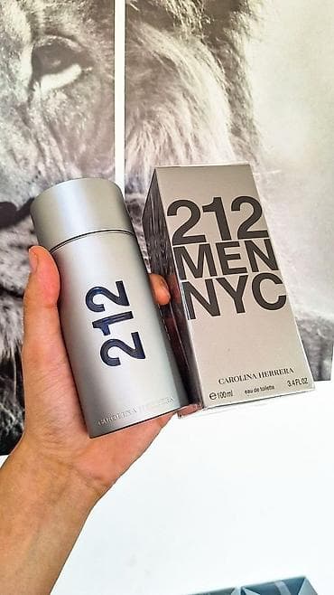 212 men: Carolina Herrera 212 Men NYC Eau de Toilette, 100 мл (3.4 fl oz) - — 2