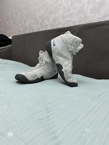 nike: Мужские кроссовки, 37, Nike, Б/у, цвет - Белый, Самовывоз, Платная доставка — 4