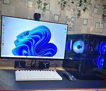 studio display: Компьютер, ядер - 6, ОЗУ 16 ГБ, Для несложных задач, Б/у, AMD Ryzen 5, NVIDIA GeForce RTX 3050, NVMe — 1