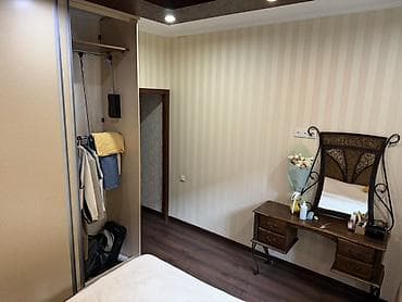 квартира каракол: 3 комнаты, 75 м², 106 серия, 3 этаж, Дизайнерский ремонт — 4