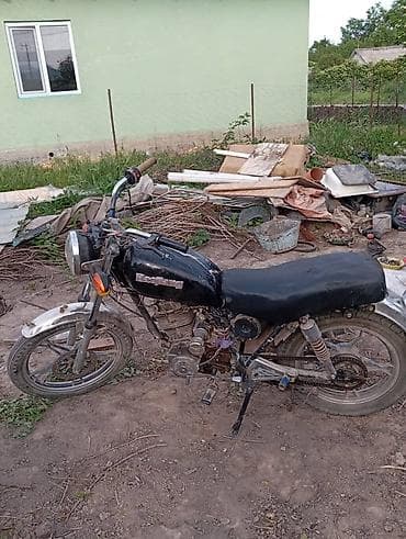 мопедтер самурай: Мотоцикл дорожный Benfang (надпись на баке), классический дизайн — 1