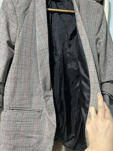 Пиджак, Блейзер, В клетку, Турция, M — 5