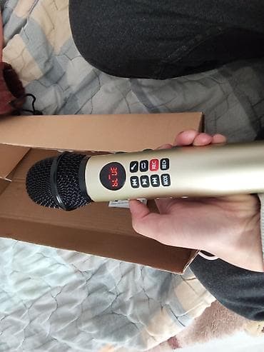 Беспроводной караоке‑микрофон с динамиком и записью, модель S58 -
