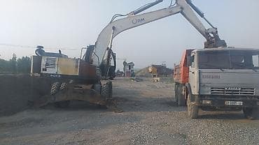 штанговый мотор или цепной: Экскаватор, 2003 г., Колесный — 6