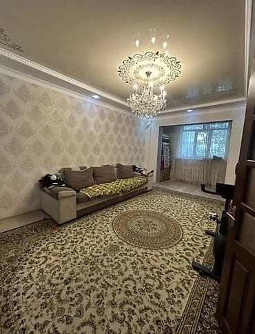 3 комнаты, 82 м², Асанбай мкр 106 серия, 1 этаж, Свежий ремонт — 1