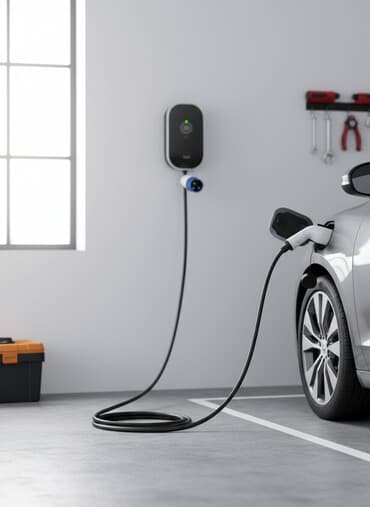 электромобиль neta: Портативное зарядное устройство для электромобилей (EVSE) с разъёмом — 1