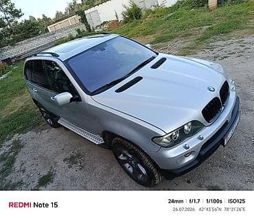 BMW X5: 2003 г., 0.3 л, Автомат, Дизель, Кроссовер