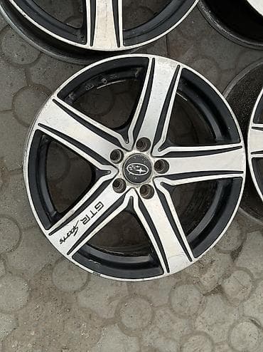 bbs diska: Литые Диски R 16 Subaru, Комплект, отверстий - 5, Б/у — 4