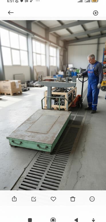 оборудование для производства туалетной бумаги в узбекистане: Механические напольные весы с большой платформой. Конструкция — 1