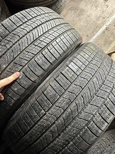 26540 r22 зима: Шины 265 / 40 / R 22, Лето, Б/у, Пара, Внедорожные (АТ/МТ), Корея, Kumho — 1